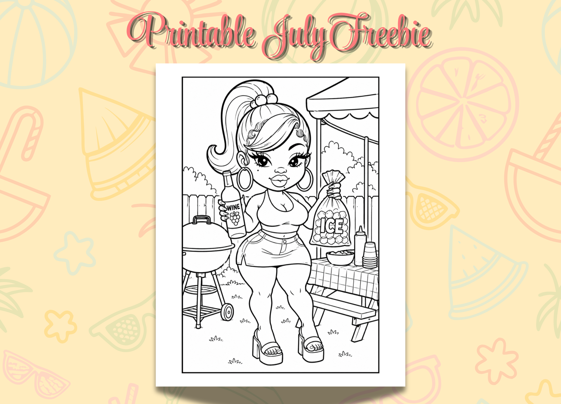 Printable July Freebie